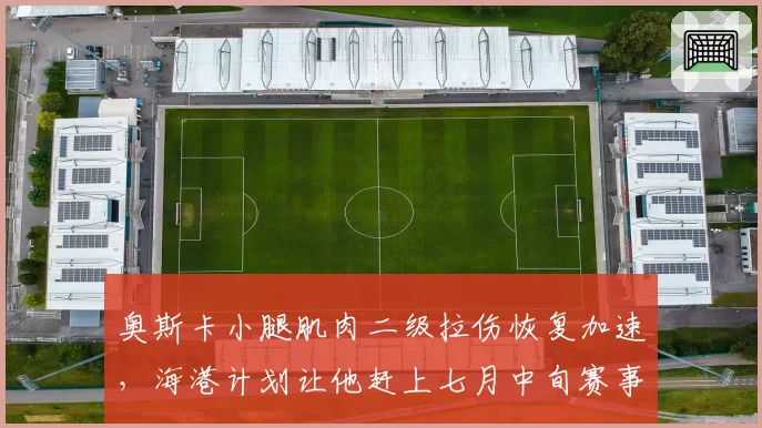 奥斯卡小腿肌肉二级拉伤恢复加速，海港计划让他赶上七月中旬赛事
